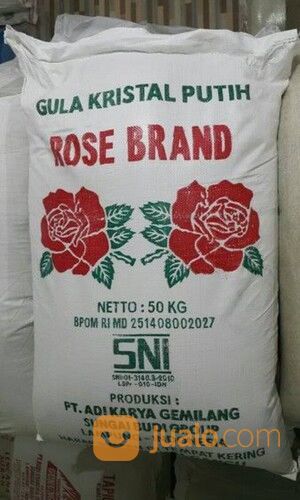 Distributor Gula Pasir Rose Brand 50 Kg /Sak