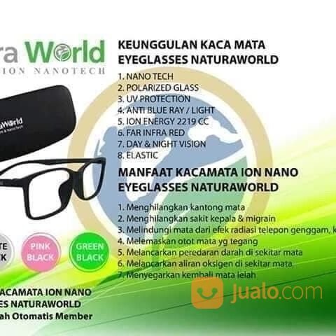 Kacamata Terapi Ion Nano Anti Radiasi Model Terbaru Dari Natura World