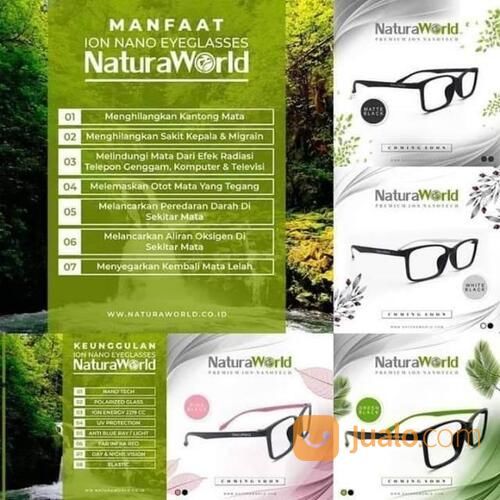 Kacamata Terapi Ion Nano Anti Radiasi Model Terbaru Dari Natura World