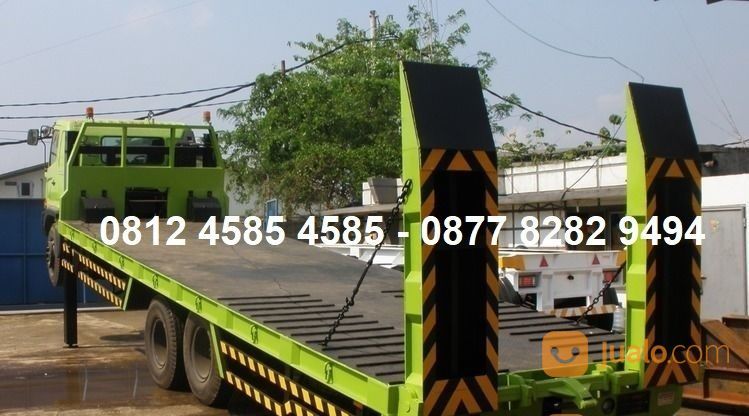 Truk Selfloader Self Loader Truck Hino 500 Truk Angkut Excavator Truk Angkut Alat Berat