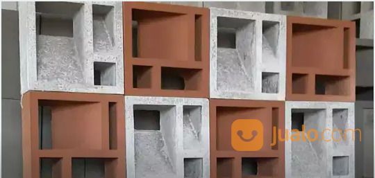 Roster Loster Partisi Beton Minimalis