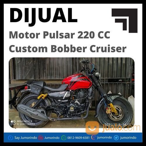 Murah Motor Pulsar 220 CC Custom Bobber Cruiser