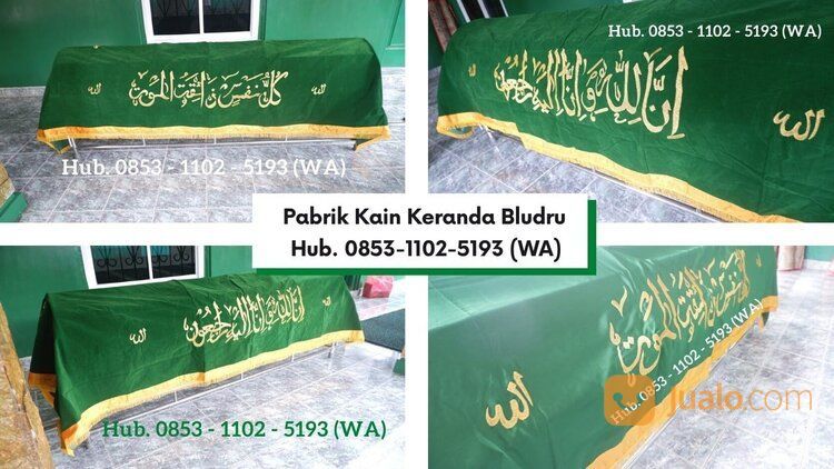 WA : 0853-1102-5193 Pabrik Kain Penutup Keranda Jenazah Cisolok