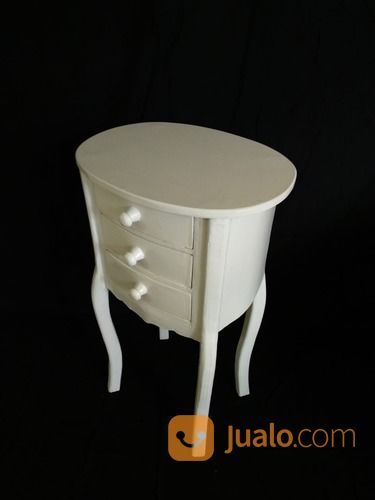 Meja Lemari Kecil Warna Putih
