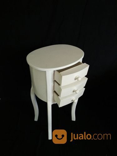 Meja Lemari Kecil Warna Putih