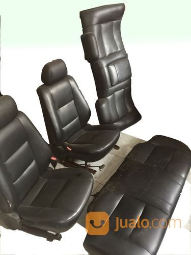 Jok Mobil BMW E30 MB Tech Kulit Hitam Lengkap Head Rest Dll 84 S/D 91