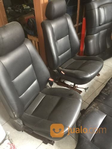 Jok Mobil BMW E30 MB Tech Kulit Hitam Lengkap Head Rest Dll 84 S/D 91