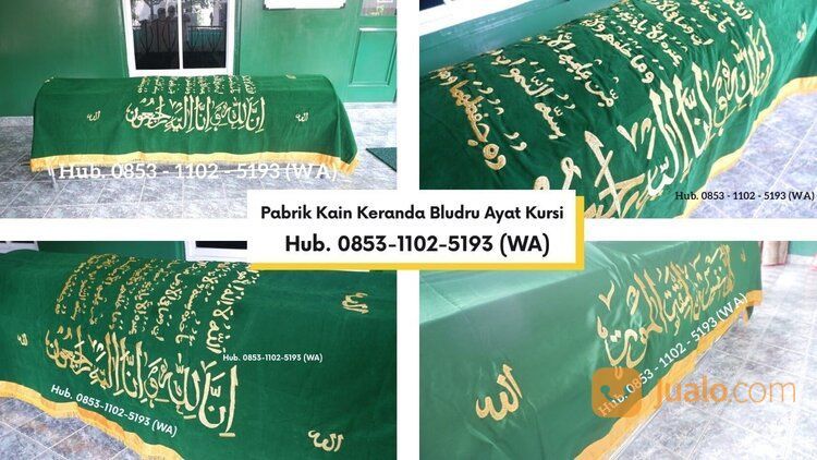 Pabrik Kain Penutup Keranda Mayat Sukamantri WA : 0853 1102 5193
