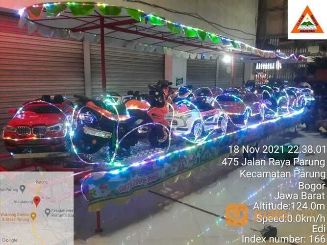 Odong Odong Kereta Mini Wisata - Kereta Panggung Full Aksesoris