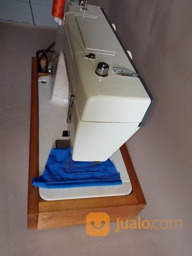 Mesin Jahit Janome NS 381Semi Portable Multi Fungsi Plus Meja Kayu Baru Lurus Zigzag Dll Bekas