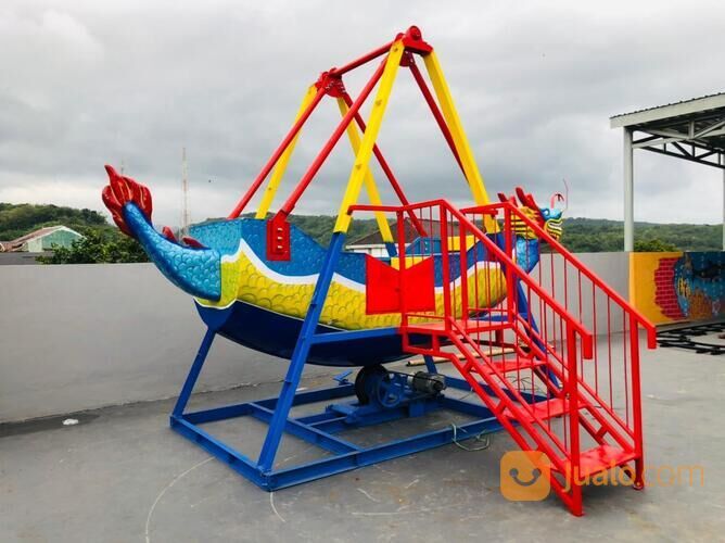 Kora Kora Naga Kapal Ayun Odong Pasar Malam