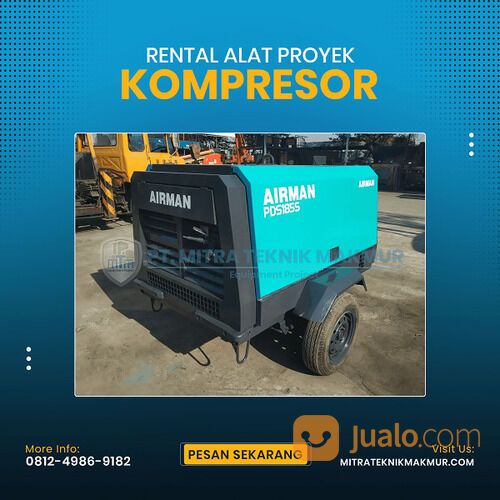 Sewa Kompresor 175 - 225 CFM Kendari