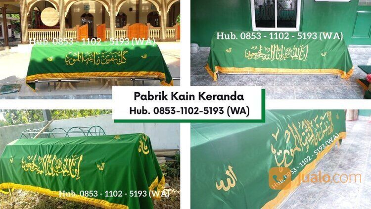 WA : 0853 1102 5193 Produsen Kain Penutup Keranda Mayat Kinali