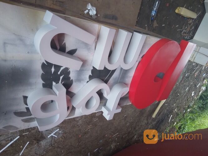 Huruf Timbul Galvanis & Huruf Akrilik | Dayatama Advertising