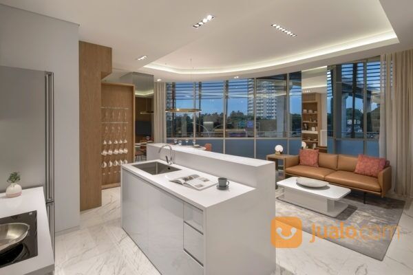 2BR DELUXE SIZE 93 SQ RES APARTEMEN SOUTH JAKARTA