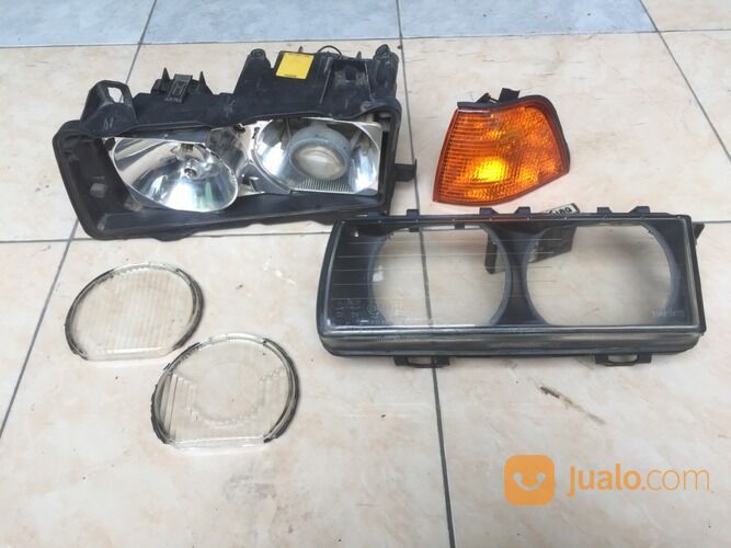Lampu Depan Kiri BOSCH BMW 318 320 323 325 E36 Lengkap Sein Headlight 0301 087 435 Left