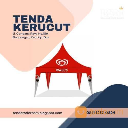 TENDA KERUCUT 3X3 M CUSTOM LOGO