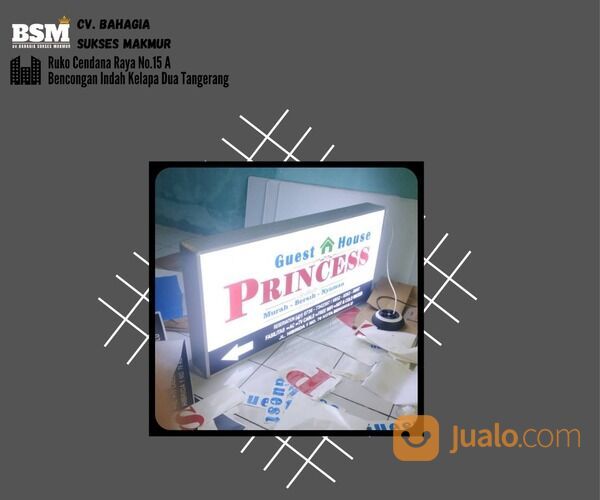 NEON BOX ACRYLIC PALEMBANG