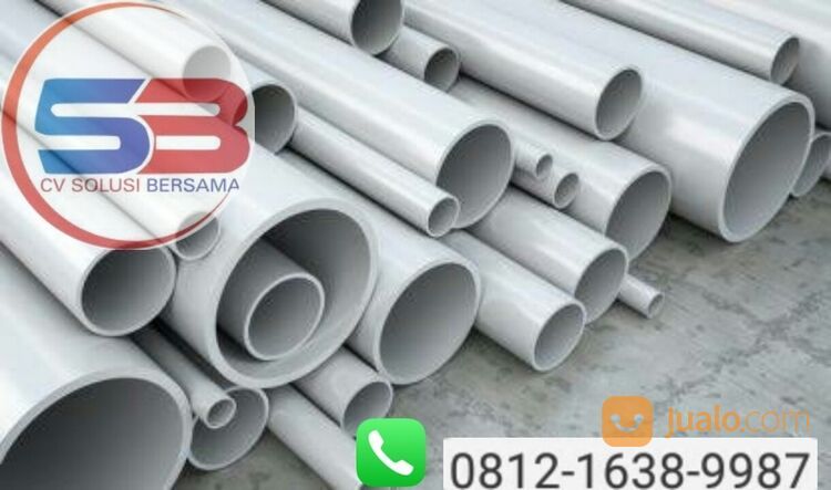 Pipa Air PVC (Paralon) Harga Murah Kualitas Premium 4M/Batang