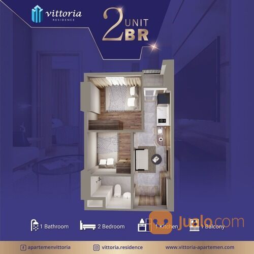 APARTEMEN VITTORIA RESIDENCE JAKARTA BARAT