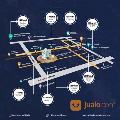 APARTEMEN VITTORIA RESIDENCE JAKARTA BARAT