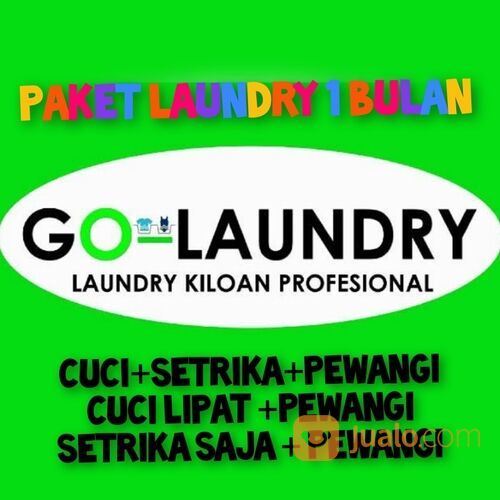 Paket 1 Bulan Laundry