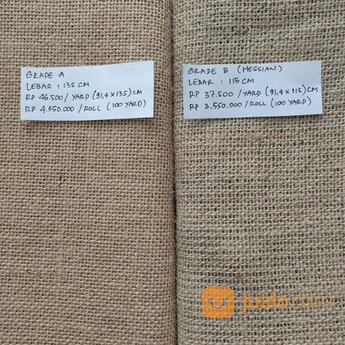 Kain Goni Karung Goni Burlap Jute Grade A Dan Hessian