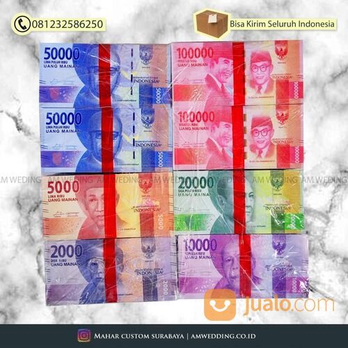 Uang Mainan 1 Set Ball Bahan Mahar