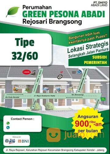 Green Pesona Abadi 1 Rumah Komersil Harga Subsidi Di Kendal