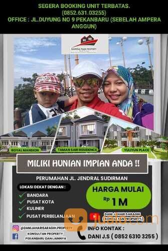 RUMAH MEWAH DI JL ARIFIN AHMAD PEKANBARU ROYAL MANSION AREA PERKANTORAN