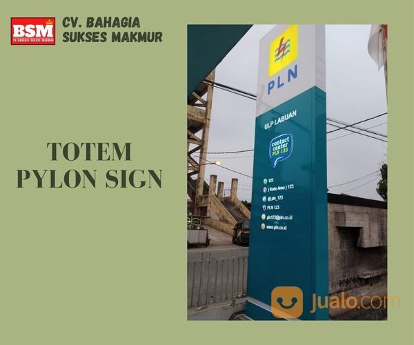 PYLON SIGN MURAH | TOTEM KALIMANTAN