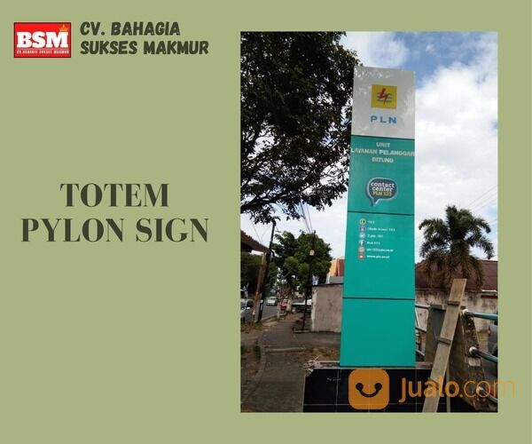 PYLON SIGN MURAH | TOTEM KALIMANTAN