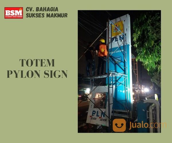 PYLON SIGN MURAH | TOTEM MALUKU