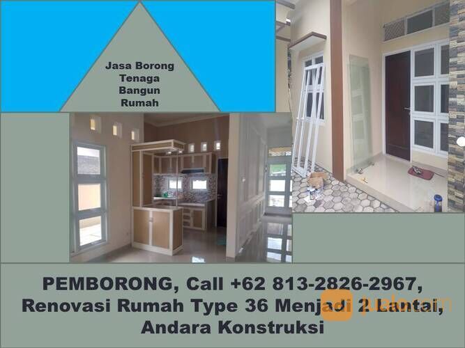 PEMBORONG, Call +62 813-2826-2967, Jasa Bangun Rumah Holcim, Andara Konstruksi