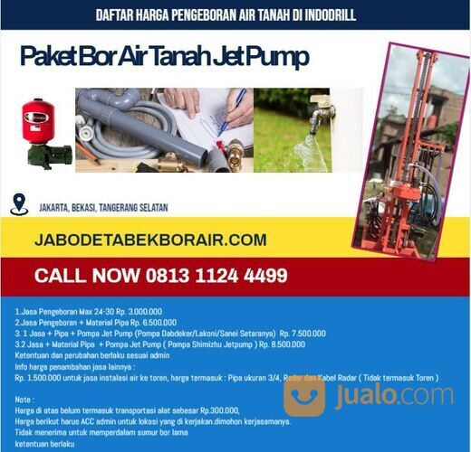 Jasa Bore Pile Dan Strauss Pile Diameter 30, Di Sumur Batu Cikiwul Bantar Gebang Bekasi