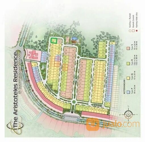 Tanah Kavling Cluster Aristoteles Scientia Summarecon Serpong Tangerang