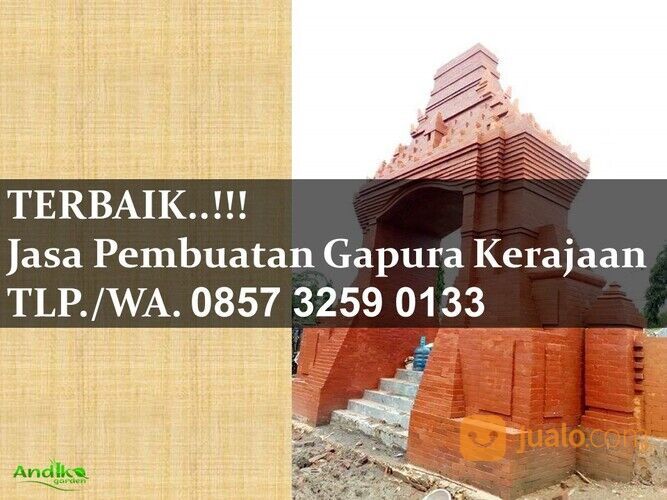 Pemborong Gapura Bata Merah Lamongan WA. 0857 3259 0133 AHLINYA..!!!
