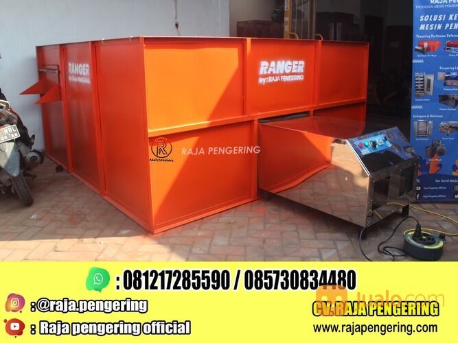 MESIN PENGERING PADI JAGUNG GABAH TIPE BED DRYER KAPASITAS 1 TON TIPE GAS