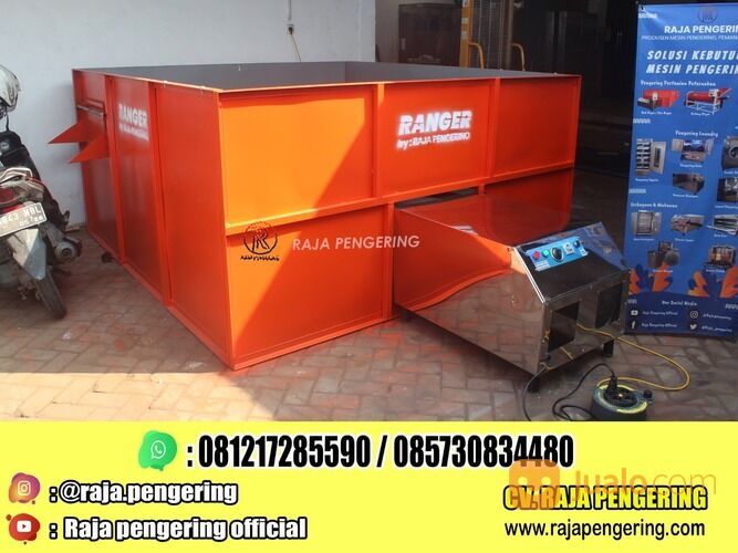 MESIN PENGERING PADI JAGUNG GABAH TIPE BED DRYER KAPASITAS 1 TON TIPE GAS