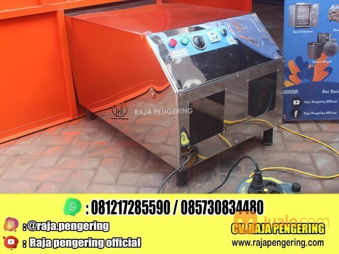MESIN PENGERING PADI JAGUNG GABAH TIPE BED DRYER KAPASITAS 1 TON TIPE GAS