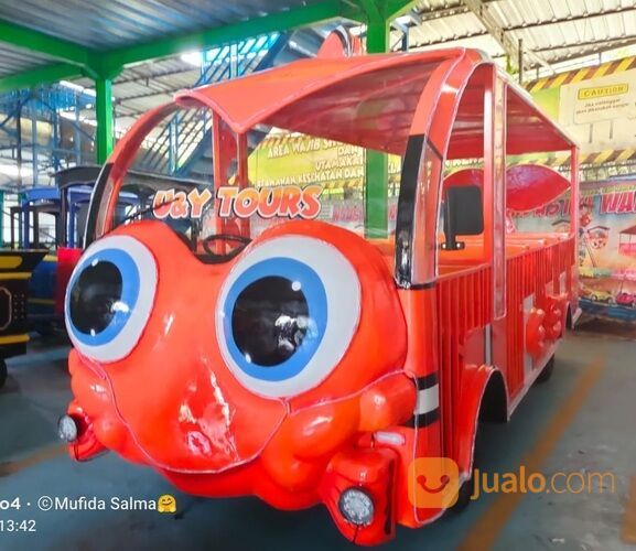 Kereta Lantai Full Fiber - Odong Odong Kereta Panggung Kereta Mini