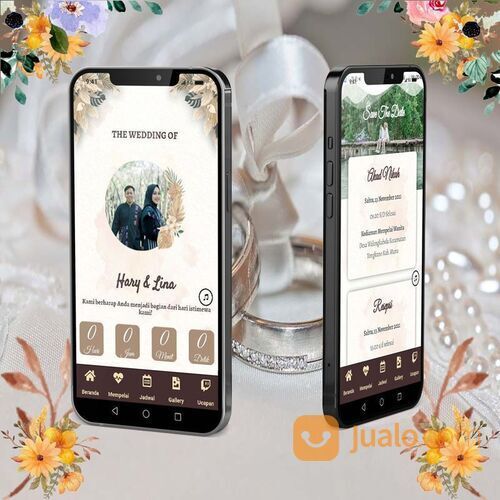 Undangan Pernikahan Mewah Website Gratis Video