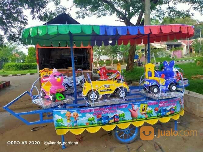 Kereta Mini Wisata Odong Odong Mobil - Kereta Panggung Full Aksesoris