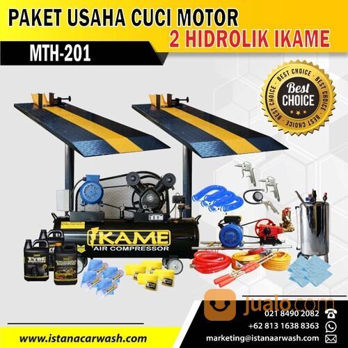 Paket Usaha Cuci Motor IKAME Power 60