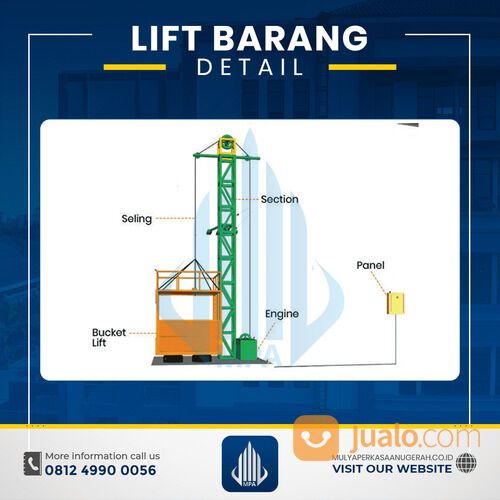 Sewa Lift Barang Proyek Pamekasan