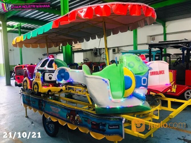 Odong Odong Kereta Motor Viar - Kereta Panggung Banyak Model