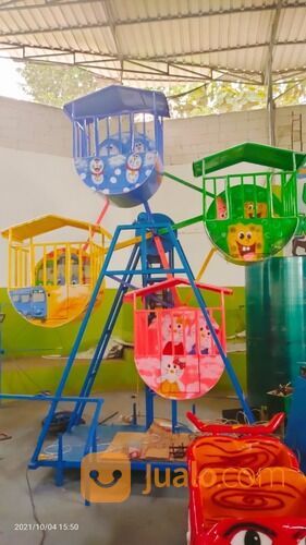 Kincir Mini Isi 4 - Odong Odong Kereta Motor Thomas Viar Kereta Mall