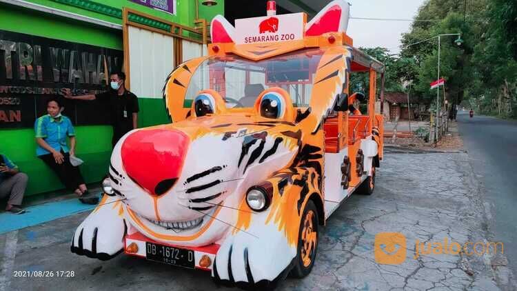Kereta Mini Wisata Macan - Odong Odong Kereta Lantai Kereta Panggung