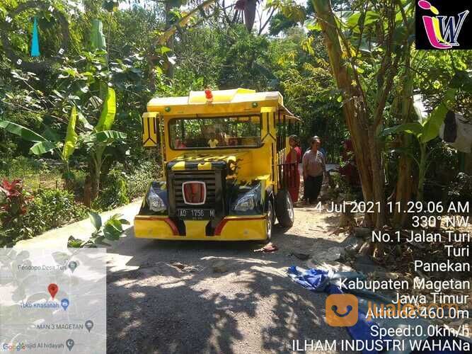 Kereta Mini Wisata Macan - Odong Odong Kereta Lantai Kereta Panggung