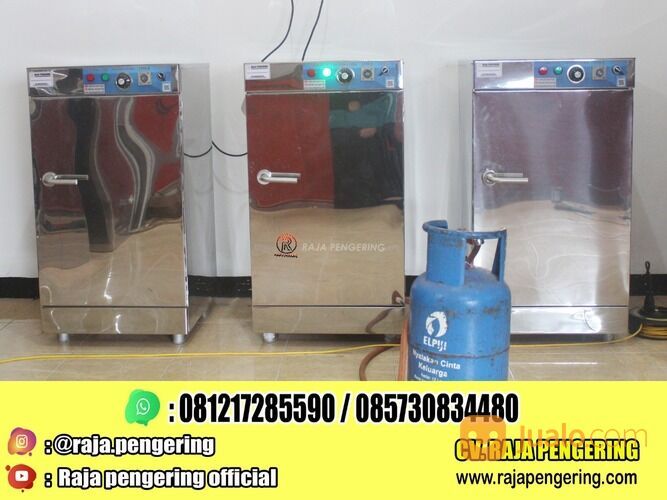 MESIN OVEN PENGERING JAHE KUNYIT DAN TEMULAWAK KAPASITAS 5 RAK 1 PINTU TIPE GAS